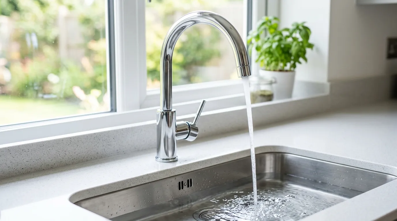 Local Plumbing Master Pros same day plumber fixing a faucet in Davis, OK